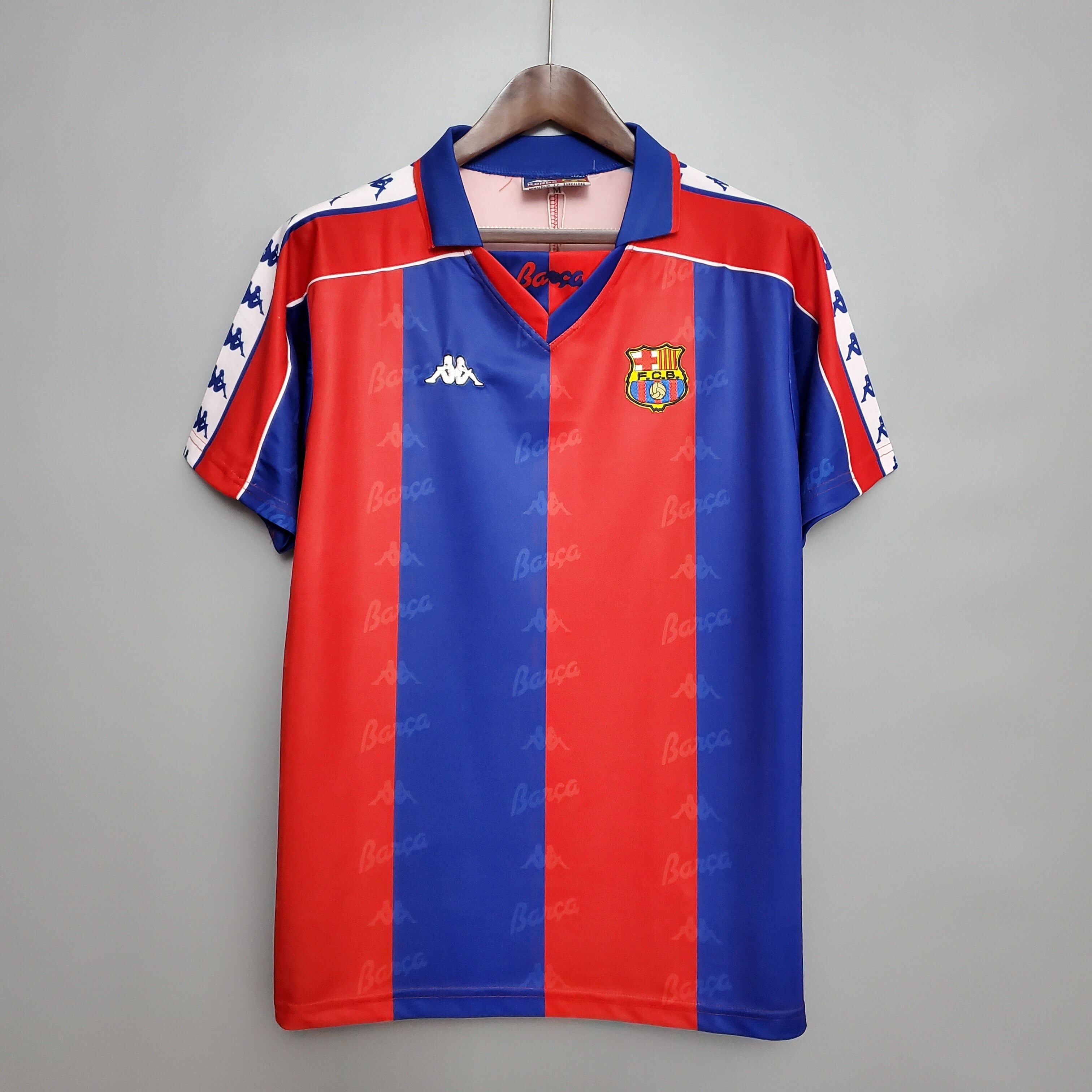 希少 FC Barcelona 1992-95 Vintage ユニフォーム BARCELONA 1992 1995 HOME FOOTBALL SHIRT SOCCER JERSEY NIKE
