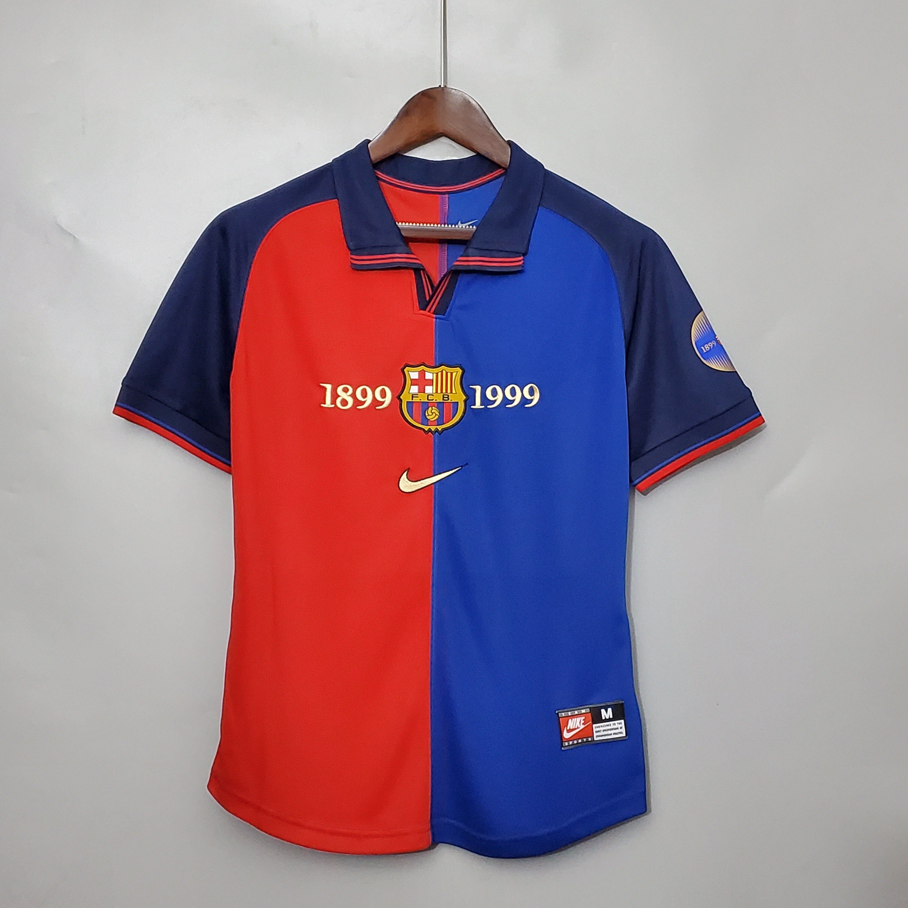 90s FC Barcelona 100周年記念　 ユニフォーム NIKE FCバルセロナ 100周年記念ユニフォーム復刻 L118863 655