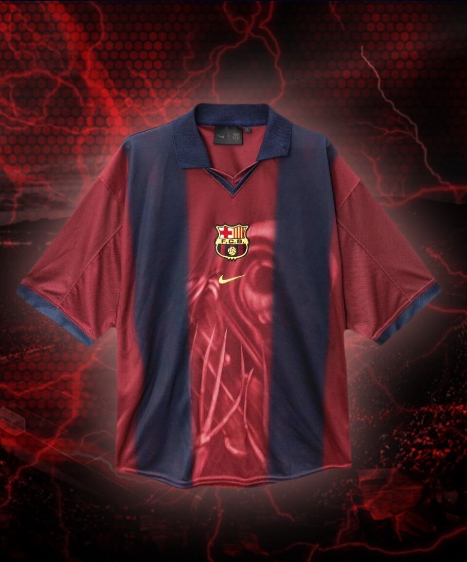 Barcelona x Travis Scott Skeleton Jersey - xclusivejerseys