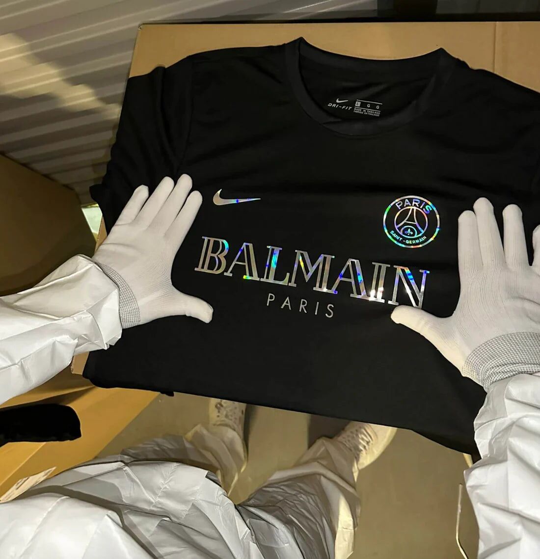 バルマン パリサンジェルマン BALMAIN PSG Lサイズ Balmain PSG jersey - xclusivejerseys
