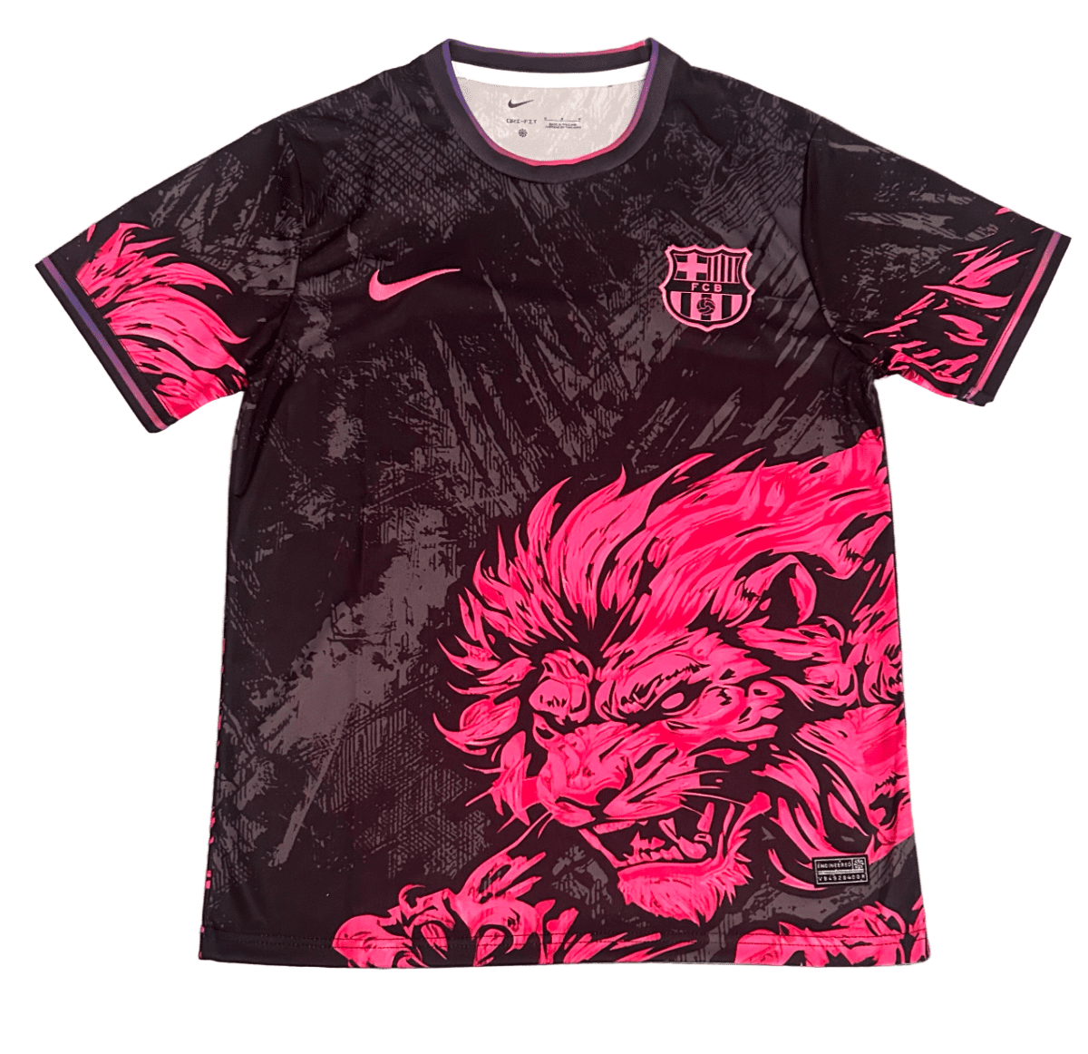 FC Barcelona Pink Lion Special Edition Jersey - xclusivejerseys